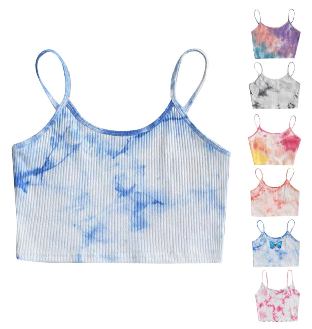 Women Tie Dyed Tank Top