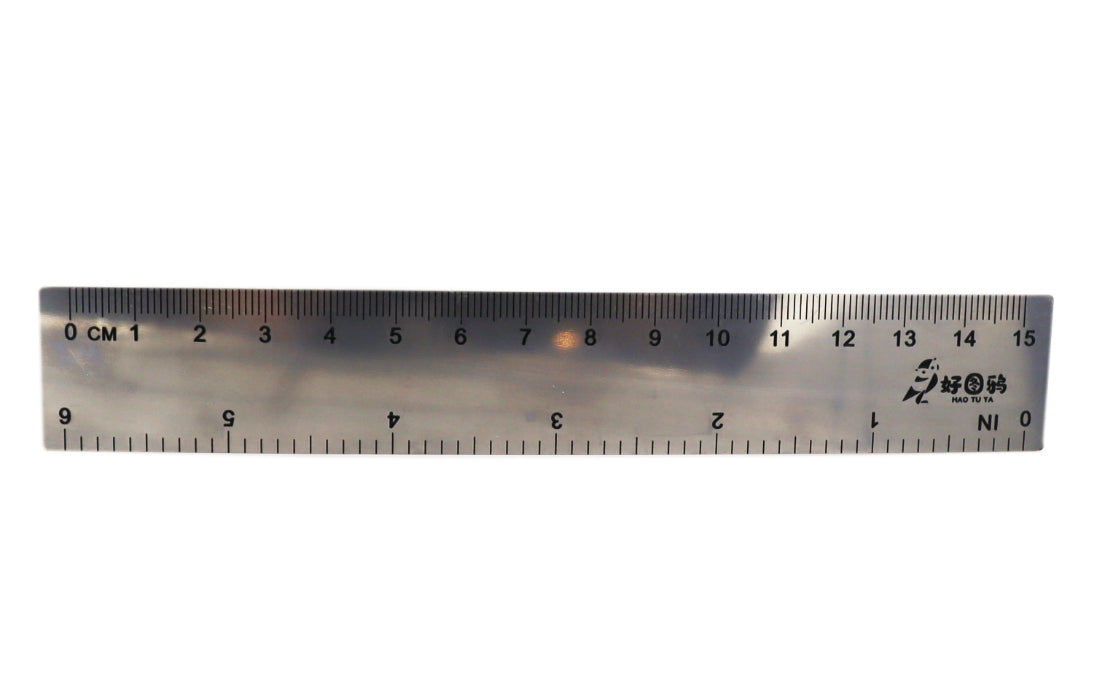 6" Stainless Steel Ruler