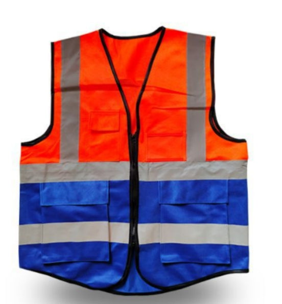 Safety Vest With Reflective Tape