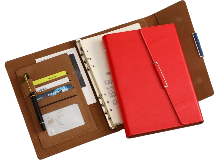 A5 Three Fold Loose Leaf Notebook Binder