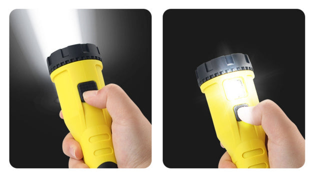 Yellow Intrinsically Safe Flashlight