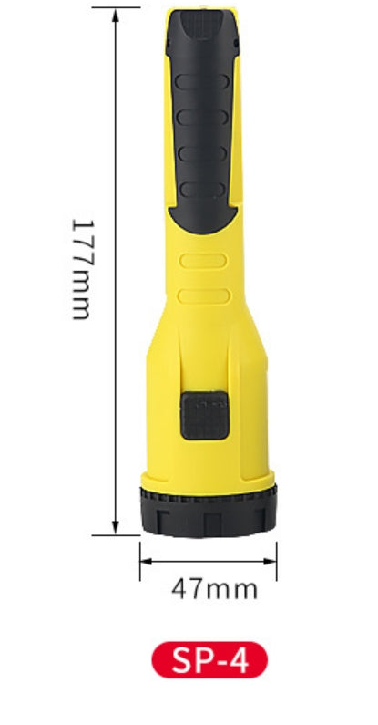 Yellow Intrinsically Safe Flashlight