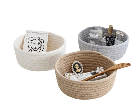 Nordic Cotton Rope Basket