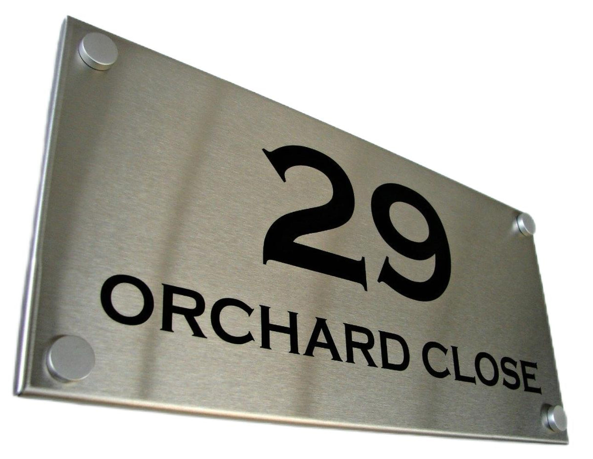 Stainless Steel Printed Signage