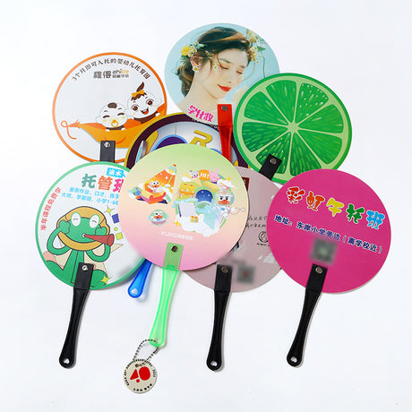 Clear Hand Fan