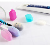 Silicon Toothbrush Head Cover Case