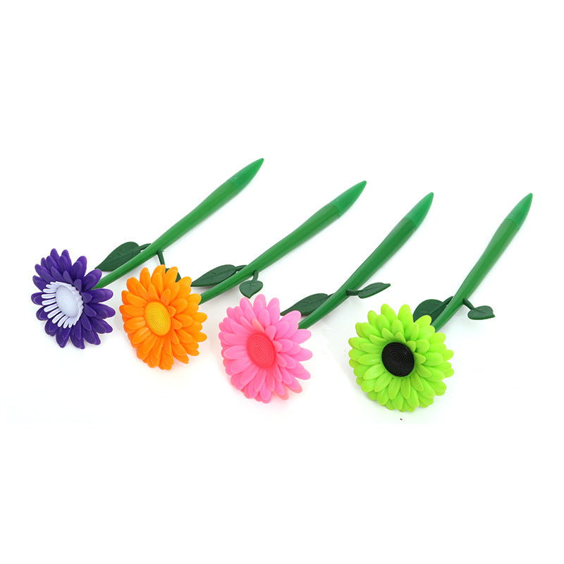 Plastic Flower Pen