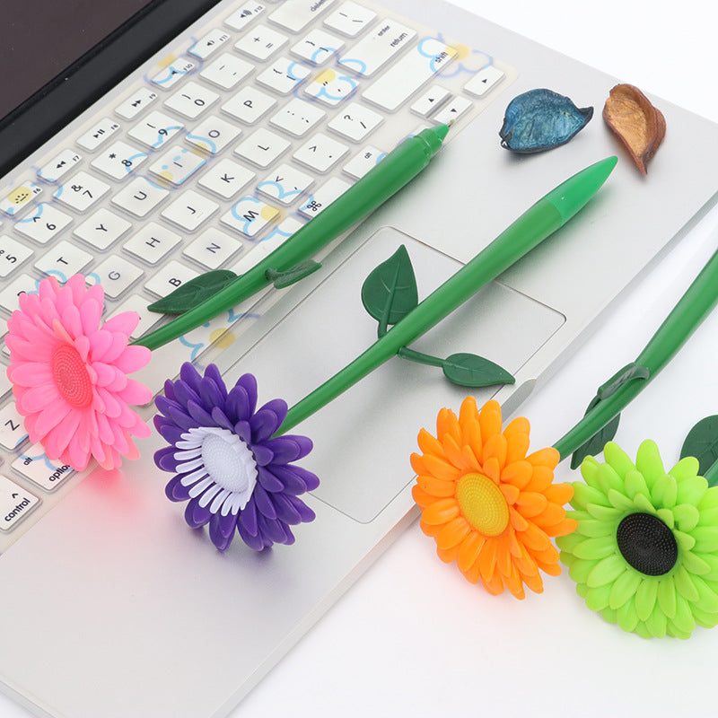 Plastic Flower Pen