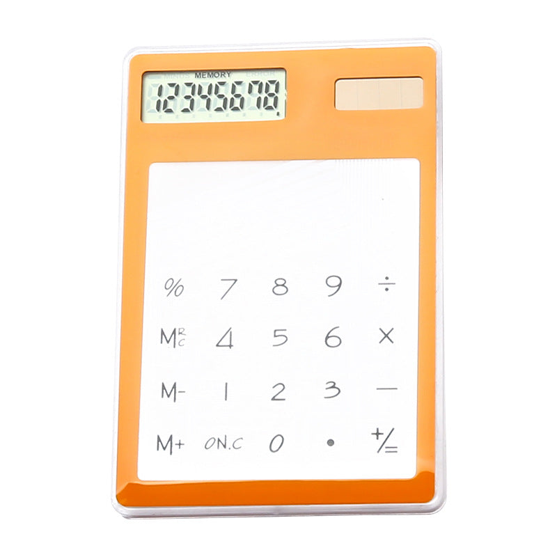 Mini Transparent Solar Calculator