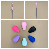 Silicone Make-up Brush Holder Kit 18pcs