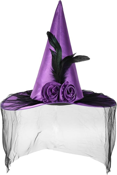 Witch Hat With Veil