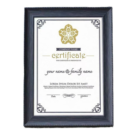 A5 Certificate Frame