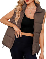 Mid-length Winter Puffer Vest