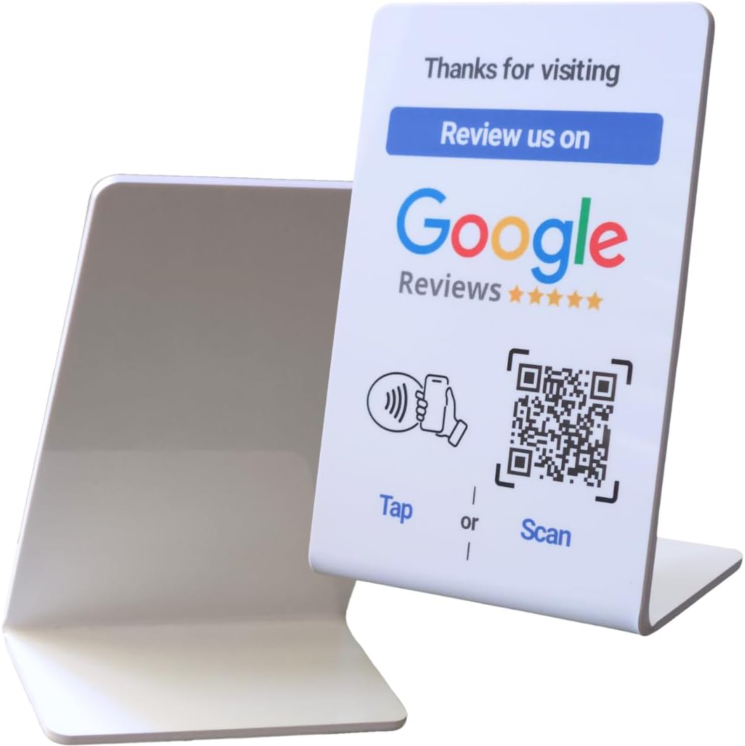 Nfc Tag Google Review Stand