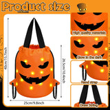 Led Light Halloween Bag Drawstring