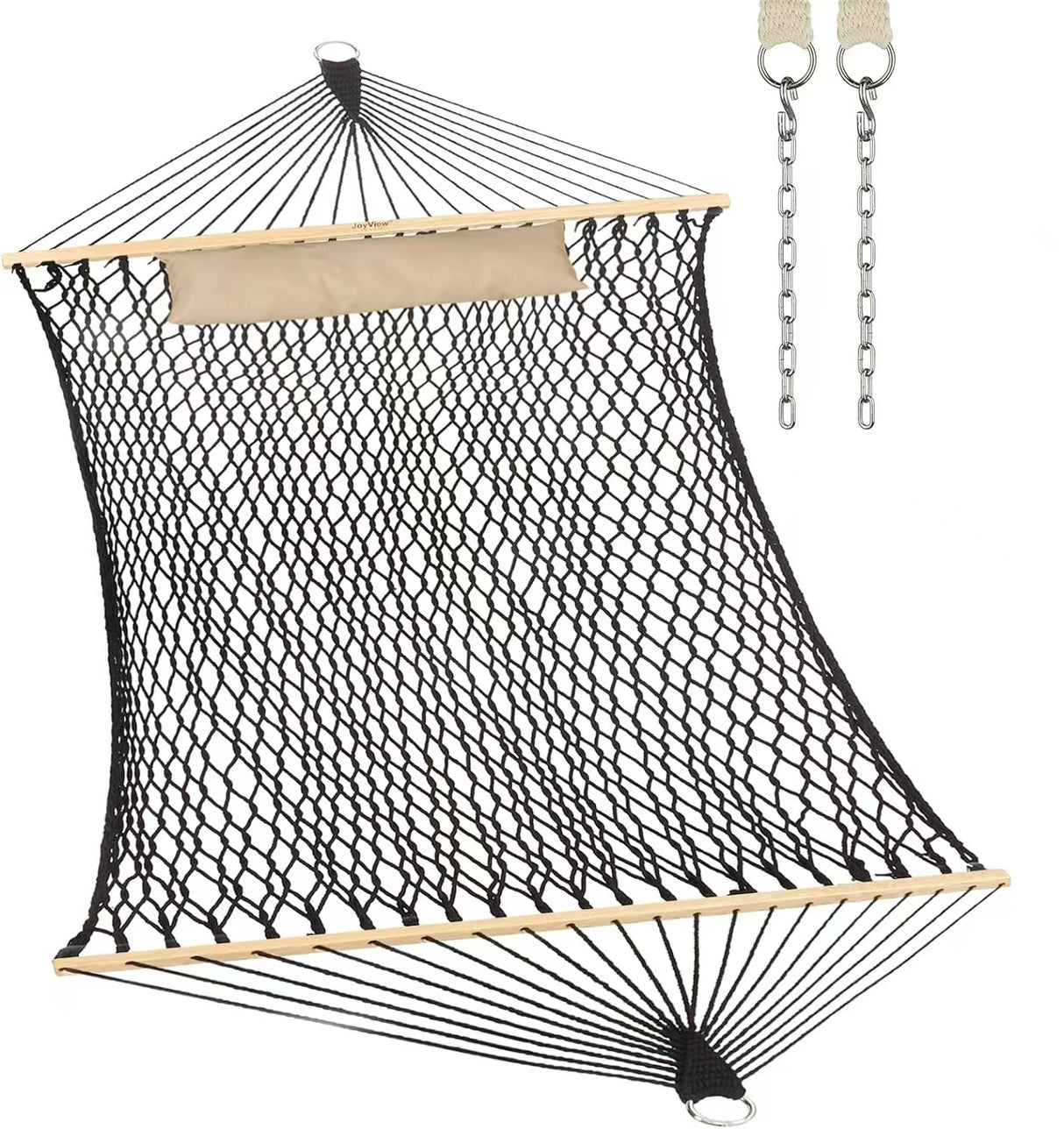 Traditional Rope Double Hammock