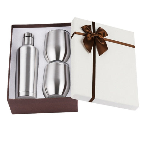 Wine Bottle & 2 Tumbler Gift Set