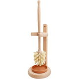 Toilet Brush Stand With Fiber Brush