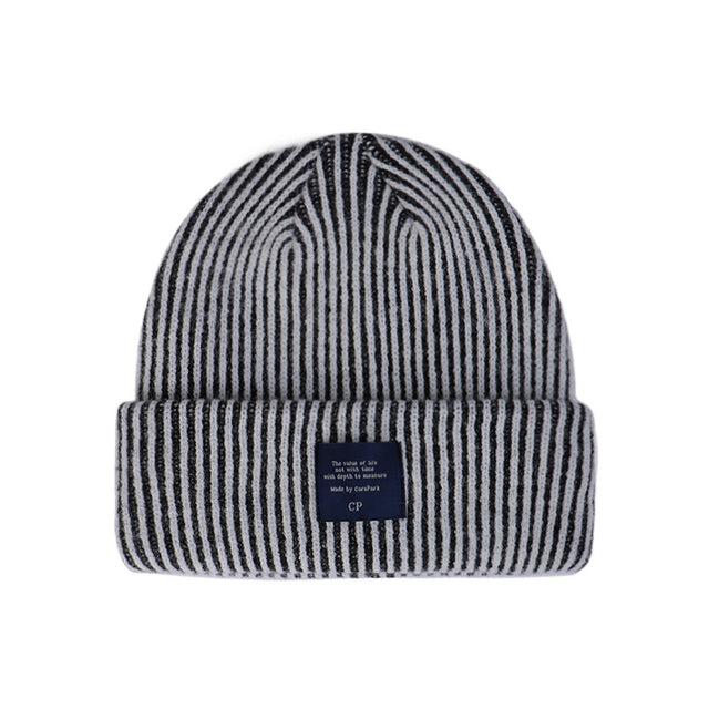 Striped Beanie