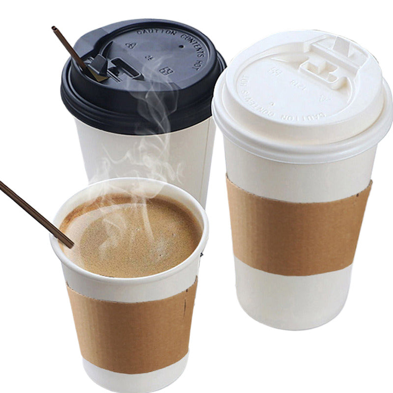 8oz Disposable Paper Cup Kit 3pcs