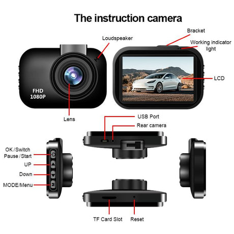 1080p Hd Car Dash Cam