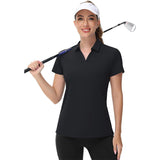 V Neck Polo Shirt For Woman