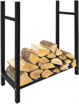 2ft Outdoor Firewood Rack Holder