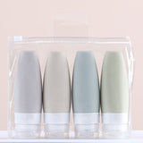 60ml Leak Proof Travel Bottles Pack 4pcs