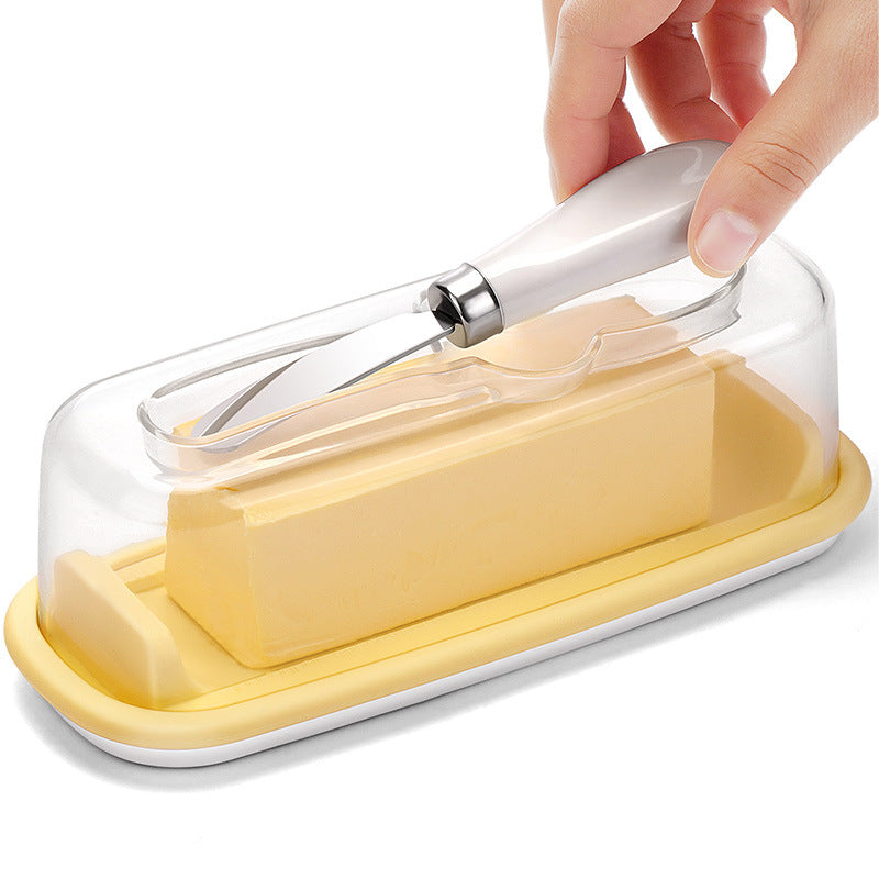 Silicone Butter Dish With Knife