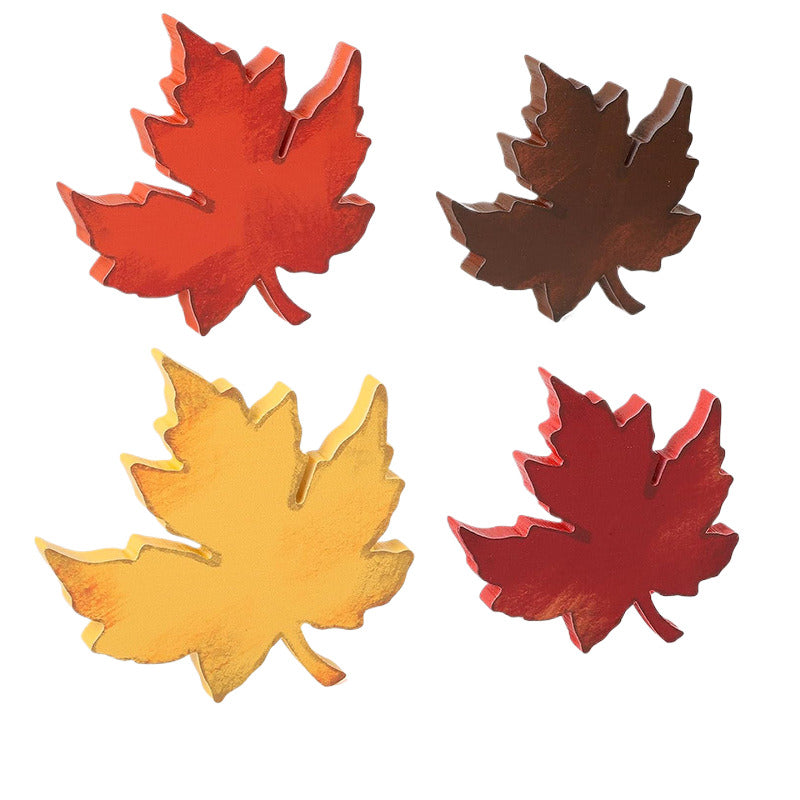 Fall Leaves Decorations Kit 4pcs