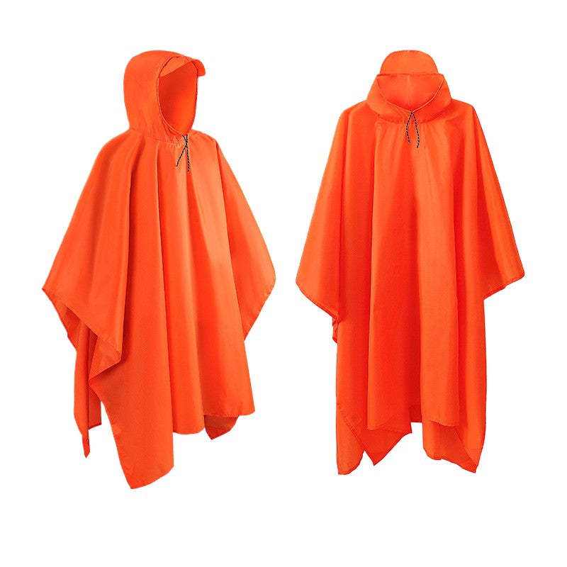 Orange Poncho