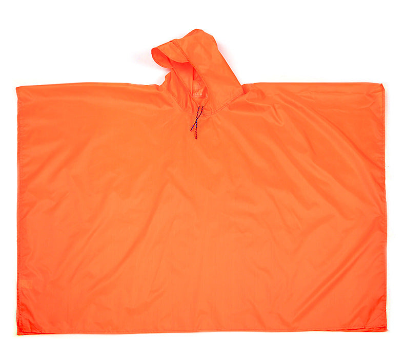 Orange Poncho