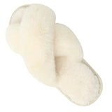 Women Cross Band Slippers