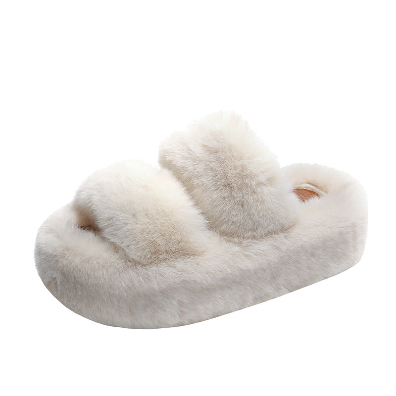 Woman Fluffy Slippers