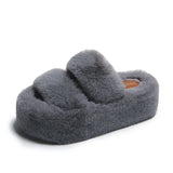 Woman Fluffy Slippers