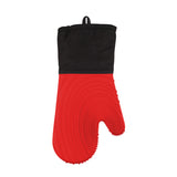 Ribbed Soft Silicone Oven Mitt