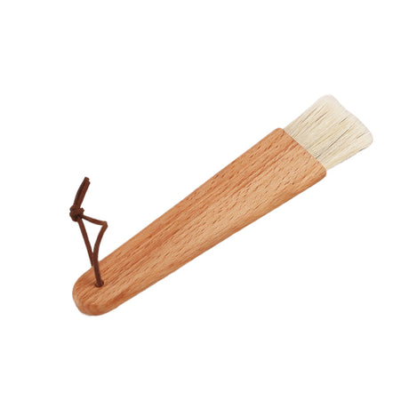 Beechwood Flat Pastry Brushes