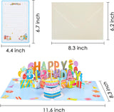 3d Musical Birthday Pop Up Card