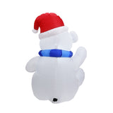 Christmas Self Inflatable Polar Bear