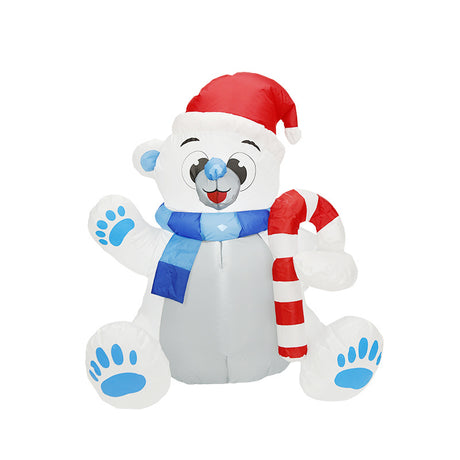 Christmas Self Inflatable Polar Bear