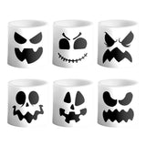 6 Pack Halloween Flameless Candles