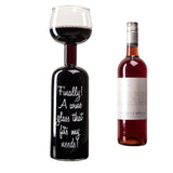 Wine Bottle Glass