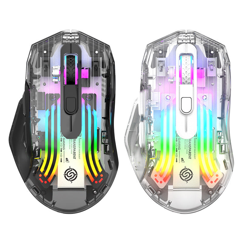 Wireless Mouse With Transparent Shell