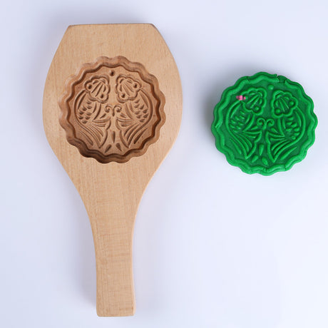 Wood Cookie Model Mooncake