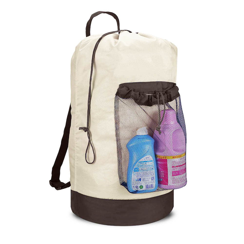 Laundry Bag With Shoulder Straps And Mes