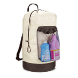 Laundry Bag With Shoulder Straps And Mes