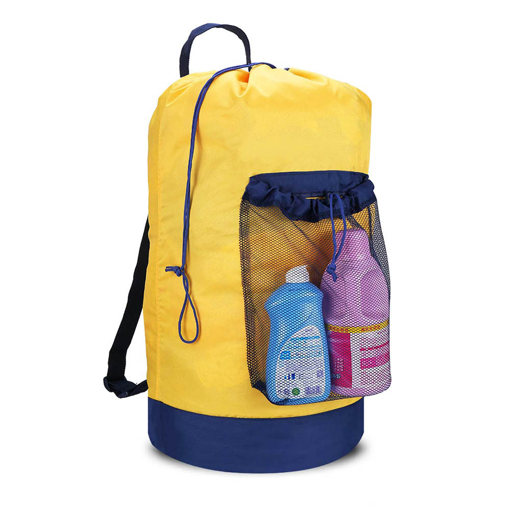 Laundry Bag With Shoulder Straps And Mes