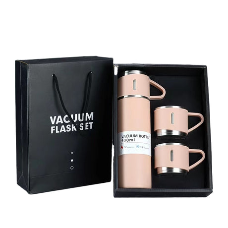 500ml Stainless Steel Vacuum Tea Cup Set